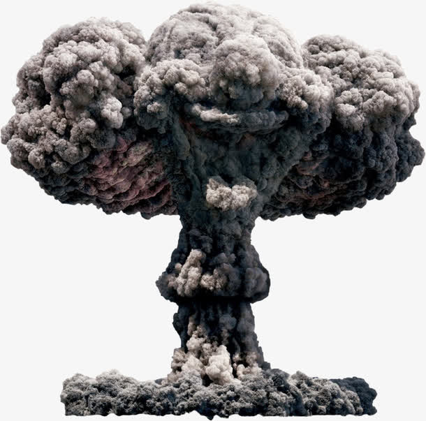 爆炸蘑菇云免抠