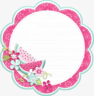 创意纸张标签免抠