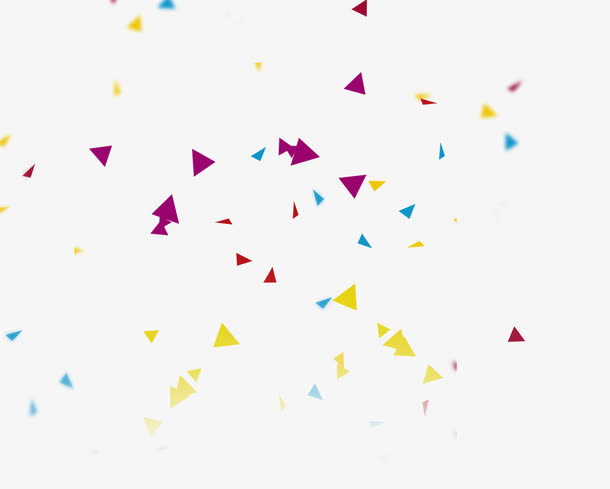 简约小碎片装饰元素免抠