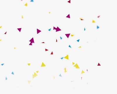 简约小碎片装饰元素免抠