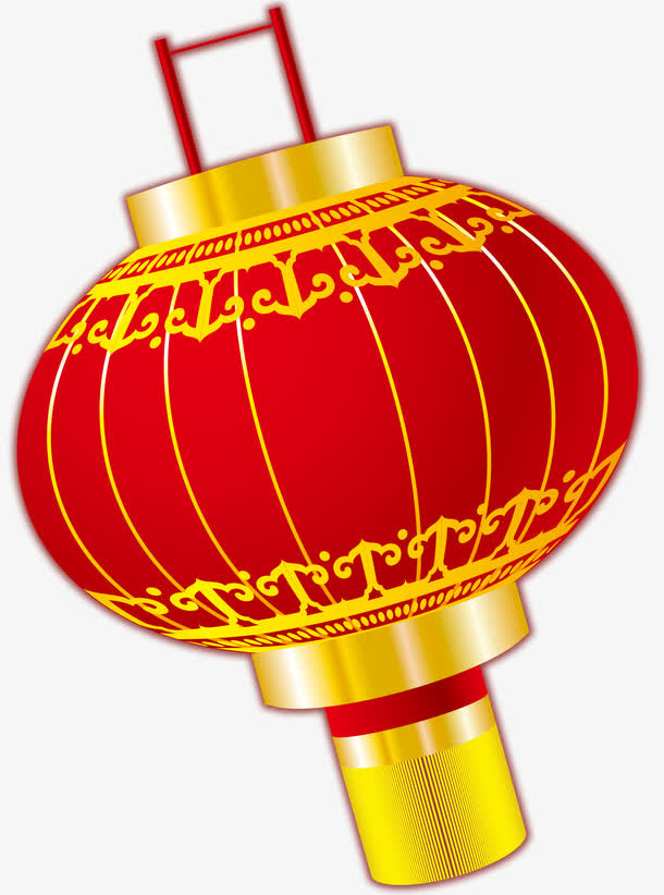 节日大红灯笼免抠