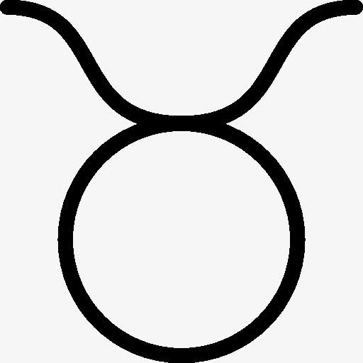 占星术金牛座图标免抠