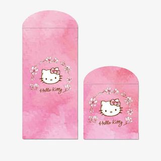 粉色可爱红包封免抠