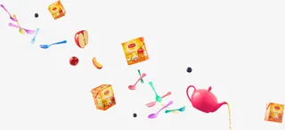 汤匙苹果水壶酸奶免抠