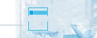 天猫唯美浅蓝色促销banner背景高清