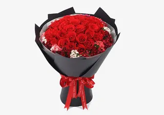 红色红玫瑰图片素材免抠