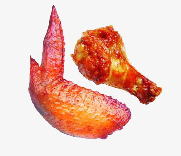 美味诱人烤鸡腿鸡翅免抠