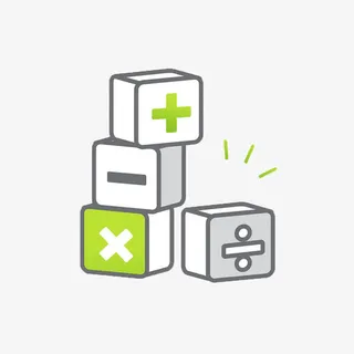 手绘运算符号免抠