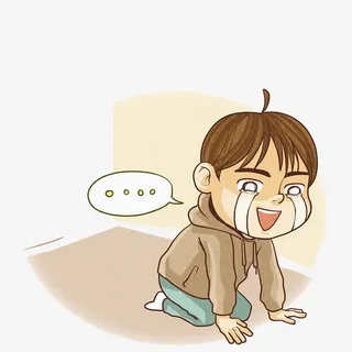 跪下请罪的男孩免抠