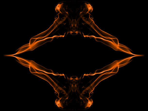 好看的对称图案免抠