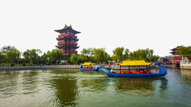 清明上河园景点免抠