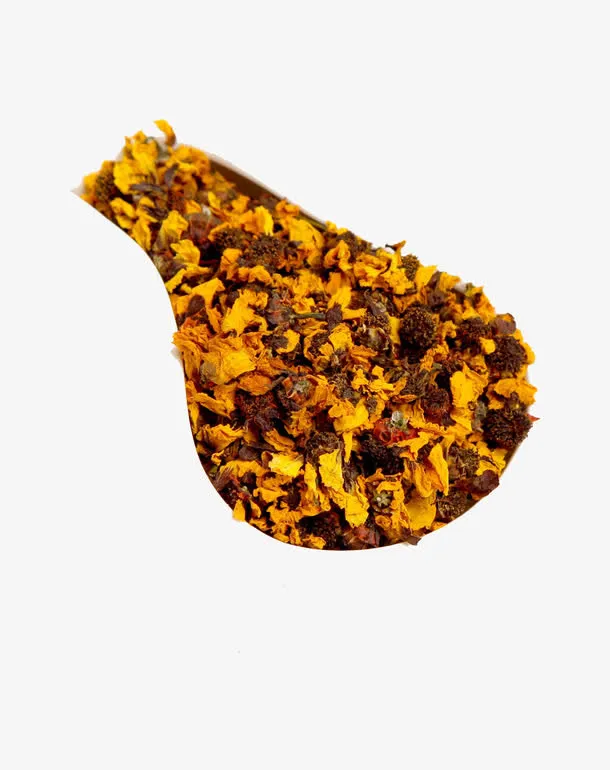 雪菊花茶免抠