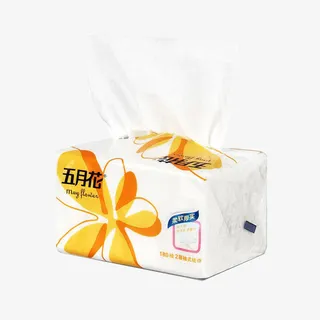 五月花抽纸免抠