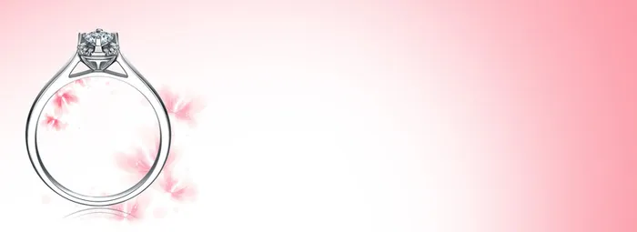 珠宝渐变粉色banner背景高清