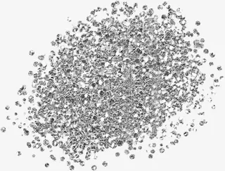 铂金色素材 钻石免抠