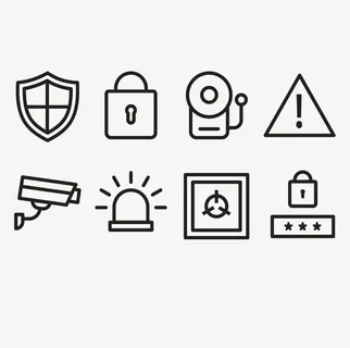 护盾安全矢量图标免抠