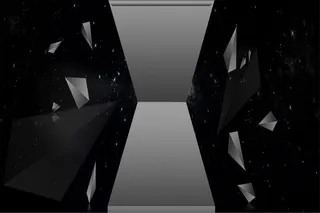 大气黑色几何背景图高清