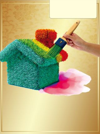 装饰公司海报背景素材高清