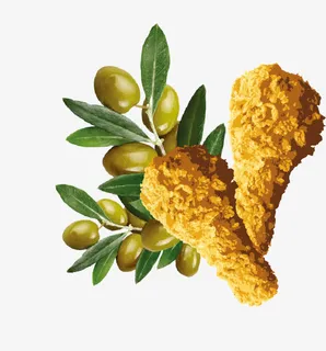 矢量炸鸡腿免抠