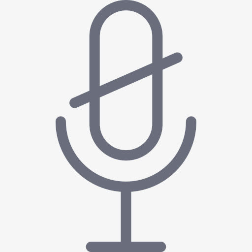 微麦克风静音关闭无线电mayssam免抠