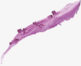 紫色的香芋汁效果免抠