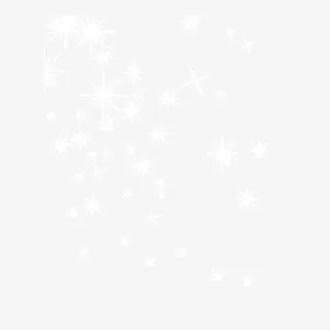 冬季白色闪光雪花免抠