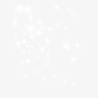 冬季白色闪光雪花免抠