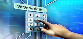 按计算器商务背景高清