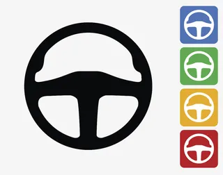 方向盘图标素材免抠