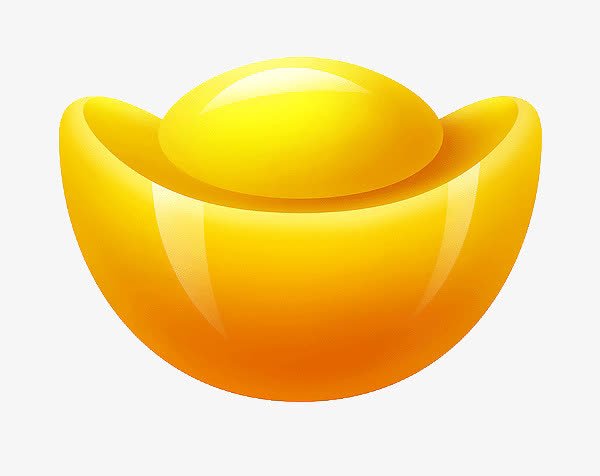 平面金元宝免抠