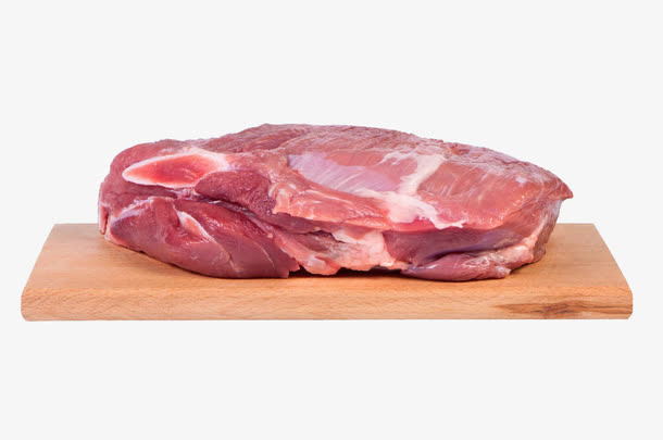 牛肉和案板免抠