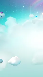 梦幻天空H5背景高清