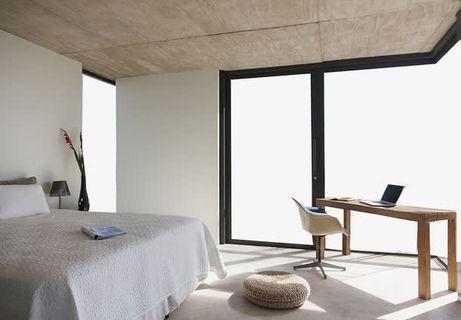 海景酒店房间布置免抠