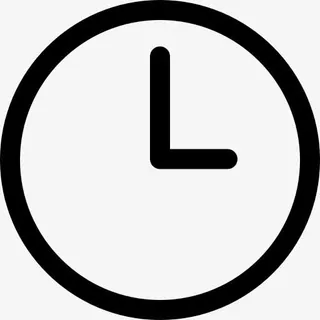 圆形时钟图标免抠