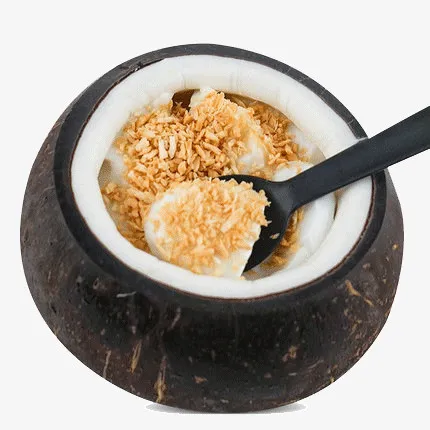 椰子冻 椰子果冻免抠