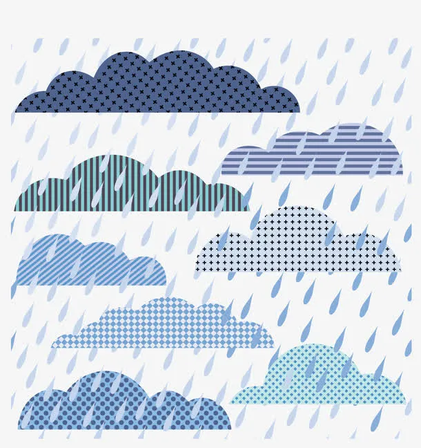 下雨效果免抠