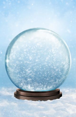 圣诞水晶球免抠