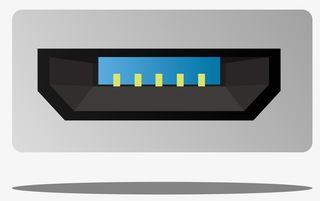 灰色电子芯片矢量插口免抠