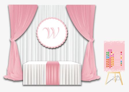 婚庆签到桌免抠