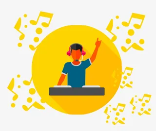 dj调音素材元素免抠