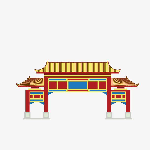 中国古建筑门牌免抠