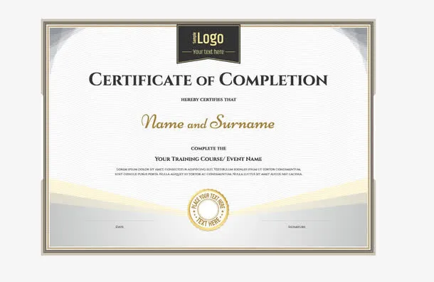 certificate免抠