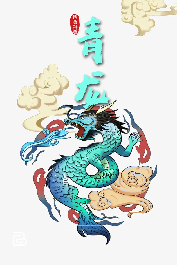 龙国潮风神话免抠