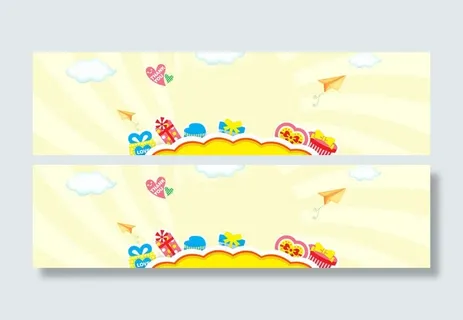 淘宝儿童节日背景素材