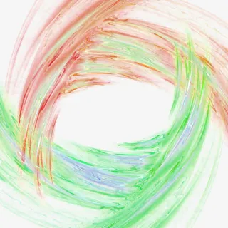 彩色旋转光效免抠