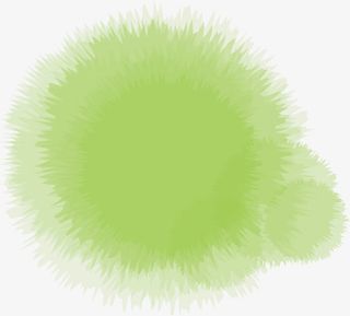 绿色墨迹免抠