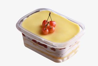 奶油千层班戟甜品免抠