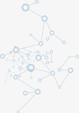 蓝色科技线条免抠