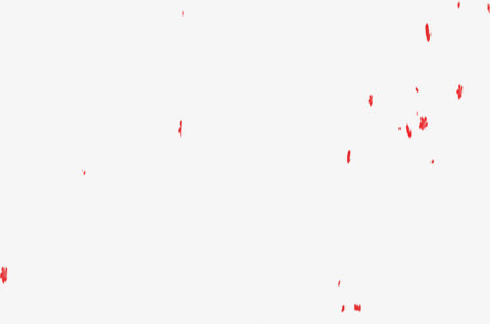 中国风红色水墨点缀免抠