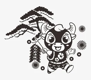 金牛送福 牛年图片免抠